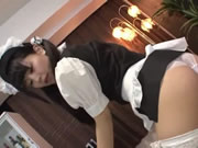日本網襪女僕顏面騎乘撒尿